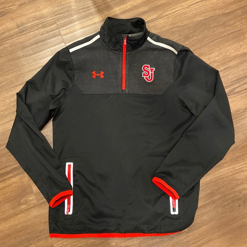 Under Armour 1/4 zip Jacket - St. John’s University - Sz XS